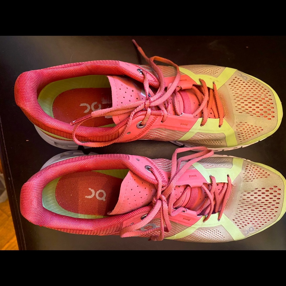 On sneakers